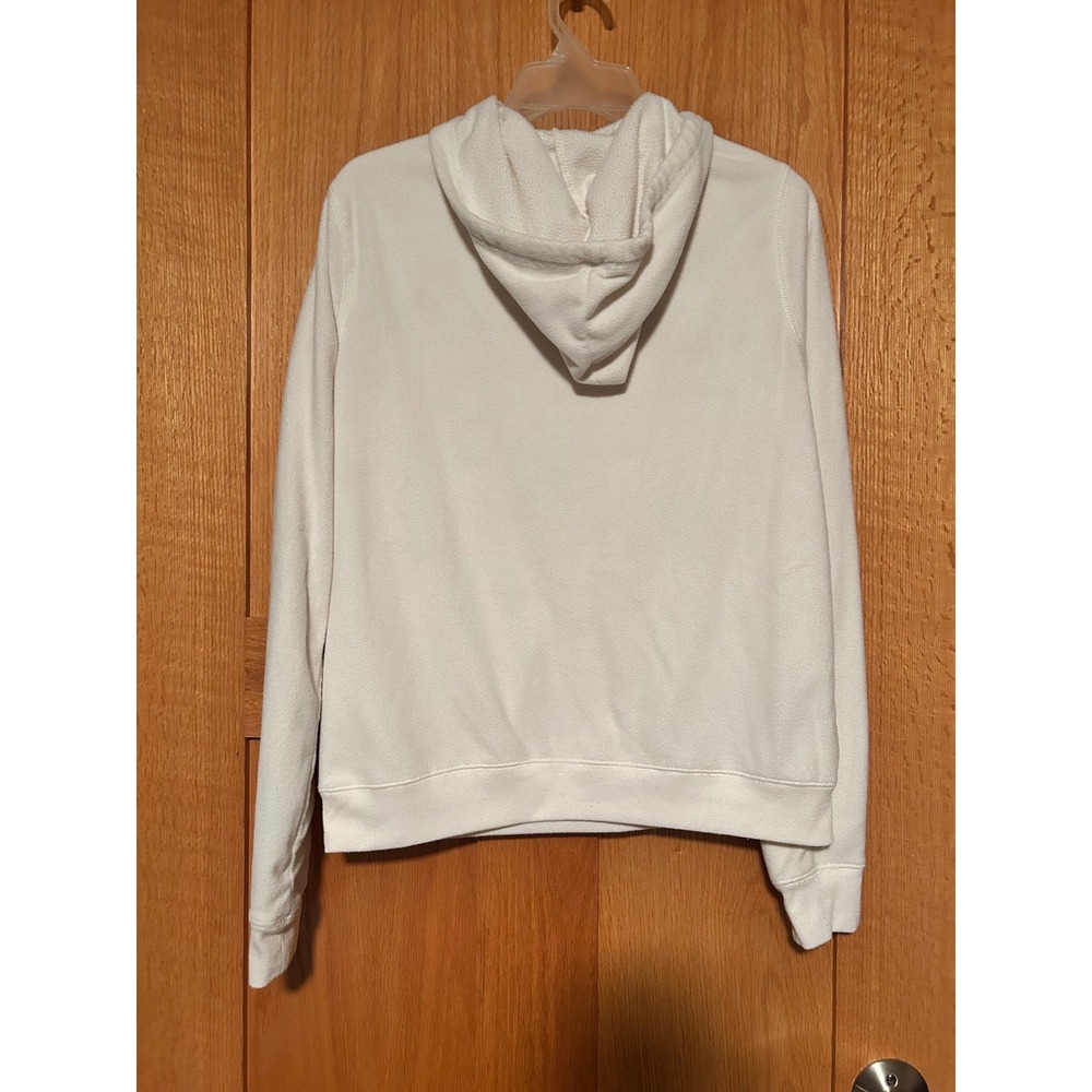 RARE Disney Winnie the Pooh Sweet As Honey Fleece Hoodie Cream Women's Sz Large - Picture 2 of 7